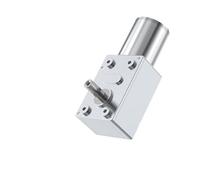 JGY-370 Worm Gear Motor 6V 6-210RPM Forward Reverse Adjustable Speed High Torque Brushed DC 1Pcs(40RPM,6V Bracket Motor)