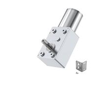 JGY-370 Worm Gear Motor 6v Forward and Reverse Adjustable Speed High Torque 1Pcs(6V Bracket Motor,30RPM)