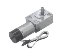 JGY-370B High Torque DC Worm Gear Motor with Dust-proof Encoder, 26.5kg.cm Max Torque, 2W Output Power, Brush Commutation, Permanent Magnet (18rpm 12V)