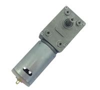 JGY-395 DC Turbo Worm Motor Geared Square Reducer 6V 12V 2.5/4.5/8/12/23/30/50/201RPM