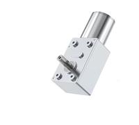 JGY370 DC 6V High Torque Speed Reducer Metal Worm Gear Box Motors Reversible Low Speed Worm Gear Motor 1RPM To 375RPM 1Pcs(18RPM_6V BRACKET MOTOR)