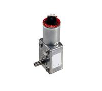 JGY370 DC Motor Encoder Reduction Motor Low Speed Machine 6V 12V 24V Worm(6V,40 rpm)