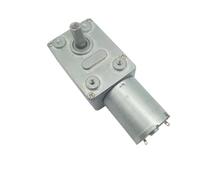JGY370 DC reduction motor 6V/12V/24V worm gear reduction motor slow self-locking large torque 6/10/18/23/30/40/66/90/160RPM(12V 40rpm)