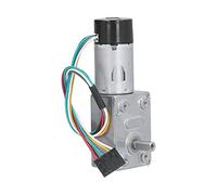 JGY370 Full Metal Gear Encoder Motor with SelfLocking Single Shaft DC 24V for Industrial Automation and Precision Control (90RPM)