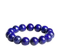 JgYiAngBq Afghanistan Old Mine Lapis Lazuli Bracelet Literary Retro Men and Women Blue Stone Round Bead