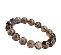 JgYiAngBq Tea Crystal Bracelet Single Circle Faceted Hard Polished Men and Women