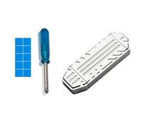 Jgzzmxuq 10gbps M.2 NVME SSD High-Speed Solid-State Mobile Hard Disk Box JMS583 Master Control with USB TYPE-C Dual-