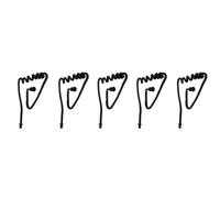 Jgzzmxuq 5 PCS Dialogue Acoustic Coil Audio Woven Catheter Air Duct Air Acoustic Coil Tube for Walkie Talkie Ear Piece