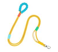 Jgzzmxuq Pet Traction Rope Multifunctional Adjustable Traction Rope Explosion-Proof Crossbody P Rope Yellow