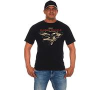 JH DESIGN GROUP Men's Dodge Challenger T-Shirt Classic Muscle Short Sleeve Shirt - black - Medium