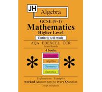 JH GCSE (9-1) Mathematics Higher Level: Algebra: Entirely self study.
