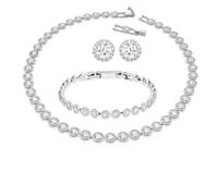 (JH00002) High Quality Original Women's Necklace, Bracelet and Earrings Set, Angelic Square Series Jewelry Set, Fit SWAROVSKI Suitable for Holiday Gifts