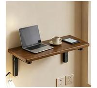 JHAISMAO Floating Shelves For Wall,，Premium Solid Wood Floating Shelves - Rustic Wall Mounted Storage，with Metal Brackets, Wooden Shelf For Living Room, Bedroom, Bathroom(Size:60x20cm,Color:brown)