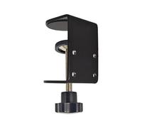 Jhanw 2" Small C Clamps with 4 Small Holes in the Back, 1 Adjustable Desk C-Clamp for Range 1-2 Inch, Versatile Brake Clamp, Parts Assembly