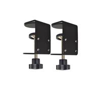 Jhanw Small C Clamps 2 Inch with 4 Small Holes in The Back, 2-Pack Adjustable Desk C-Clamp for Range 0.39"~2", Versatile Clamp for Brake, Parts Assembly, Fastening, Welding, Woodwork, Metal Work