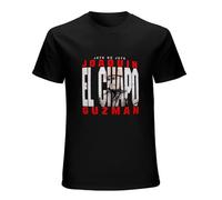 JHC Joaquin Guzman El Chapo Unisex T-Shirt Graphic Printed Tee Mens Black Shirt