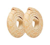 JHCBKFF 2 Rolls Corner Trim, Flexible Self Adhesive Mirror Frame Corner Trim, Waterproof NBR Material for Wall Edges, Borders, Window Frames, Table Corners (A