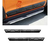 JHCHAN Body Cladding for Ford Ranger 2011-2022, ABS Material, Matte Black, Side Doors Moulding Strip Kit, 4PCS