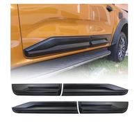 JHCHAN Door Cladding for Ford Ranger, 2023-2025 T9 Ranger Wildtrak Raptor Platinum XLT XL Tremor 4X4 Side Doors Protector Moulding Body Parts Kit Trim Strip Shield Pannels (-Ford Ranger Accessories)