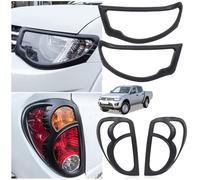 JHCHAN Headlight-Taillight Compatible with Mitsubishi-L200 2006-2015 Light-Covers Guard Accessories