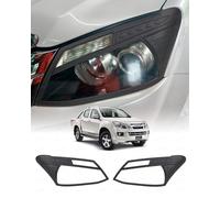 JHCHAN Light Guard for Isuzu Dmax Accessories - 2012-2017 MK4 Blade Centurion Eiger Fury Utah Yukon Headlight Front Head Light Cover Protector 2PCS