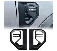 JHCHAN Side Vent Cover for Ford Ranger Accessories 2023-2025 Wildtrak Platinum Tremor XL XLT Turbo Versions T9 Front Side Door Air Vent Cover Flow Grill Trims Matte Black 2PCS