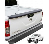 JHCHAN Tailgate Protector for Nissan Navara | Genuine-style Black Textured Trim | Scratch-resistant and Impact-proof Tailgate Top Guard | Drill-free, Easy installation | Fits all Navara (2016 Onwards)