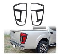 JHCHAN Taillight Covers for Nissan Navara, 2016-2025 Navara Exterior Car Rear Tail Light Guards Bezels Trim Assembly Protector, Nissan Navara NP300 D23 Accessories (2PCS Matte Black Taillight Guard)