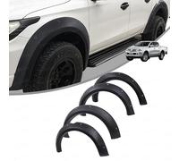JHCHAN Wheel-Arches for Mitsubishi-L200-Accessories 2016-2019 Trition Warrior Barbarian Titian Challenger 4Life Wheel Arch Extension Kits Fender Flares Guard Protector (30mm of Tyre Coverage)