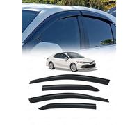 JHCHAN Wind Deflectors | Fits: Toyota Camry XV70 (2018-2026) 4pcs Set | Window Rain Guards for Wind, Rain & Sun Protection, Easy Installation - Tinted