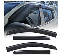 JHCHAN Wind Deflectors for Ford Ranger and VW AMAROK 2023 2024 2026 Next Gen Accessories Wildtrak New Raptor Platinum XL XLT Tremor T9 Double CAB Window Guard Rain Cover Stick-on Fitting
