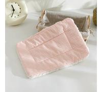 Jhdwu Hamster Tunnel Hammock, Warm Plush House Bed for Squirrel Hedgehog Rabbit Chinchilla Cage