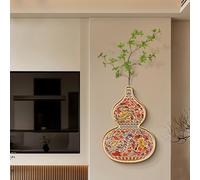 JHDXL 3D Wall Art Sculpture Decoration, Creative Three-dimensional Decorative Painting, Chinese Wall Hanging Paintings, for Living Room Dining Room Bedroom Office(Yellow 1,49 * 70cm/19.5 * 28in)