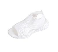 Jhebecneks Orthopedic Sandals for Women Uk Mesh Soft Basket Walking Shoes Closed Toe Ankle Strap Comfortable Breathable Washable Sandals Comfy Wide Fit Cushion Arch Support Slide Hiking Sandal