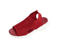 Jhebecneks Orthopedic Sandals for Women Uk Mesh Soft Basket Walking Shoes Closed Toe Ankle Strap Comfortable Breathable Washable Sandals Comfy Wide Fit Cushion Arch Support Slide Hiking Sandal