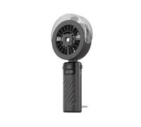 Jhebecneks Rechargeable Handheld Fan with LED Display Foldable Cooling Personal Handy Fan Pocket Fans Cute Design Battery Powered Desktop Lightweight for Outdoor Office Travel Camping Home Summer