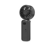 Jhebecneks Rechargeable Handheld Fan with LED Display Foldable Cooling Personal Handy Fan Pocket Fans Cute Design Battery Powered Desktop Lightweight for Outdoor Office Travel Camping Home Summer