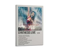 JHFQ Evanescence Album Synthesis LiveWall Art Canvas Poster Music Albums And Movies Decorative Painting for Living Bed Room 20x30inch(50x75cm) Frame-style