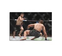 JHFQ Khabib NurmagomedovWall Art Canvas Poster Music Albums And Movies Decorative Painting for Living Bed Room 20x30inch(50x75cm) Unframe-style