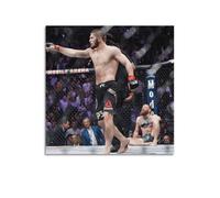 JHFQ Khabib NurmagomedovWall Art Canvas Poster Music Albums And Movies Decorative Painting for Living Bed Room 12x12inch(30x30cm) Unframe-style
