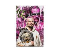 JHFQ Sean O'Malley Boxing PosterWall Art Canvas Poster Music Albums And Movies Decorative Painting for Living Bed Room 16x24inch(40x60cm) Unframe-style