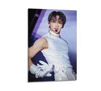 JHFQ SEVENTEEN JUN PosterWall Art Canvas Poster Music Albums And Movies Decorative Painting for Living Bed Room 16x24inch(40x60cm) Frame-style