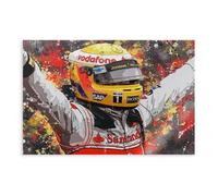 JHGDE Lewis Hamilton 5 (2) Canvas Poster Bedroom Decor 16x24inch(40x60cm)