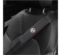 JHGFGFFVV 2 Pack Car Seat Belt Pad Cover, for a MG HS ZS MG5 MG6 TF GT6 Car SeatBelt Soft and Comfortable Harness Pads Guard Neck and Shoulder