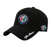 JHGFVBG Baseball Cap, for Alfa Romeo Cars Baseball Caps,Adjustble,Casual Baseball Cap,Adjustable Moisture Wicking,A-OneSize