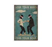JHGO Vintage Poster Lose Your Mind Canvas Art Poster and Wall Art Picture Print Modern Family bedroom Decor Posters 16x24inch(40x60cm)