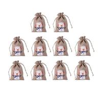 JHIALG Christmas Advent Bags Gift Bundle Pocket Drawstring Candy Gifts Wrapping Reusable Gift Present Bags Bag Xmas
