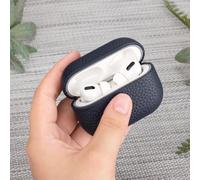 JHIALG for AirPods Pro 3 Genuine Leather Case Luxury Cowhide Cover for apple Bluetooth Pro T2E2 Earphone 3 Cases