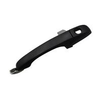 Jhkfbgdqjh Car Door Handle for Jeep for Compass for Liberty 2007-2015 Exterior Door Handle Outer Opening Puller Grip 05115827AF(Black Front Left)