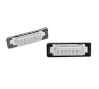 Jhkfbgdqjh Car Plate Light Lamp For Benz For C-CLASS W202 4D 1997-2000 12V LED Number License Plate Light Lamps White CAN BUS No Error Lights